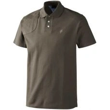 Футболка для полювання Seeland Polo, бавовна, коричнева