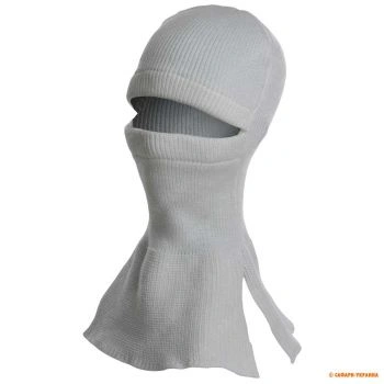 Біла в`язана балаклава Seeland Balaclava, матеріал шерсть