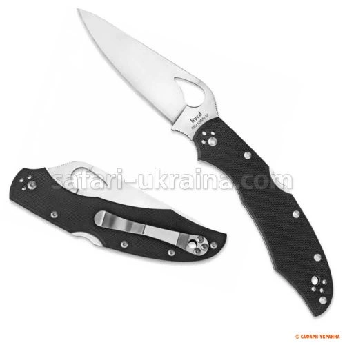 Складной нож Spyderco Byrd Cara Cara2, G10, black