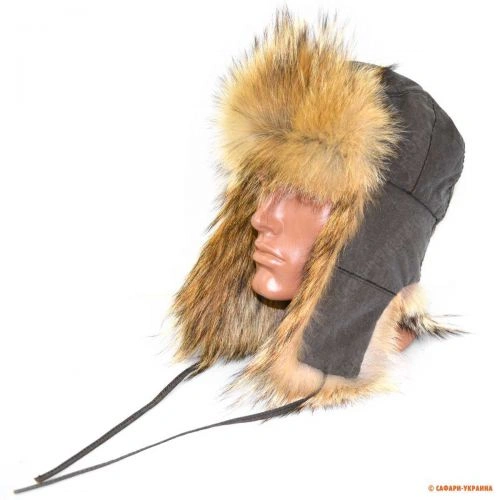 Шапка вушанка Stetson Westwood, утеплювач PrimaLoft®, хутро: койот 