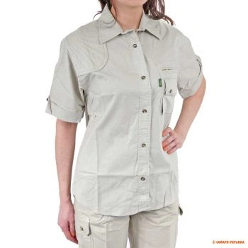 Сорочка для сафарі жіноча Tag Safari Ladies Hunter Shirt, 100% бавовна, бежева