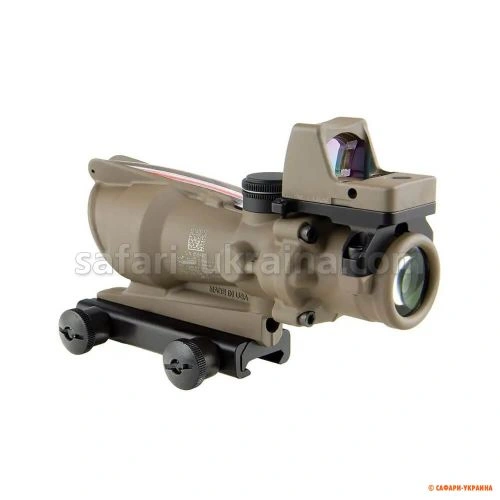 Приціл Trijicon ACOG 4x32, сітка .223 Red Chevron 
