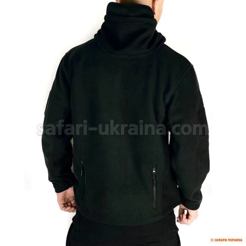 Кофта ESDY флісова с капюшоном, колір чорний 