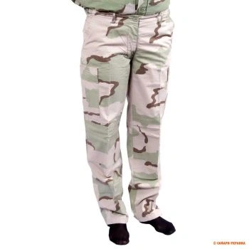 Штани жіночі Univers Ripstop D.W., бавовняні, колір: Desert Camo