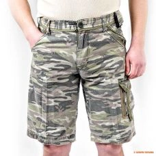 Камуфляжні шорти Univers Bermuda military ripstop, колір Mim Tiger