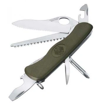 Мультитул Victorinox Military OneHand Vx08461.MW4DE, 10 предметів, довжина 111мм