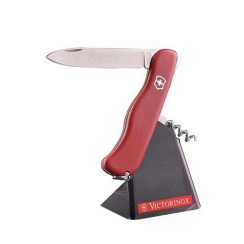 Ніж мультитул Victorinox Alpineer Vx08823. 5 предметів, довжина 111мм, червоний 