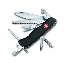 Ніж мультитул Victorinox Outrider Vx09023.3, 14 предметів, довжина 111мм, чорний