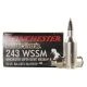 Патрон Winchester Supreme, кал.243WSSM, тип кулі: Ballistic Silvertip, вага: 3,56 g/55 grs